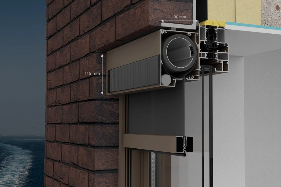 Fixscreen Minimal Solar - Árnyékolástechnika - Carsoli Kft.